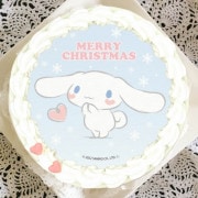 シナモンロールのクリスマスケーキ