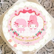 マイメロディのクリスマスケーキ