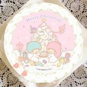 リトルツインスターズのクリスマスケーキ