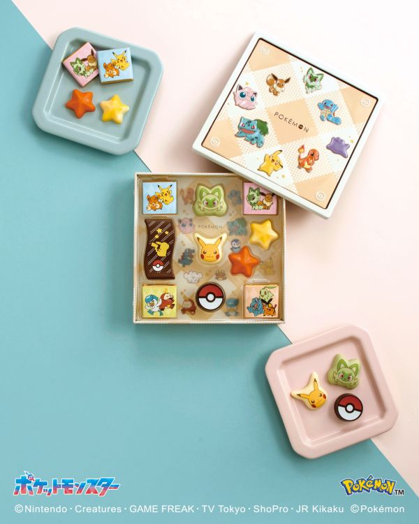 チョコセットM(ポケモン) 松風屋 ポケモンデザイン