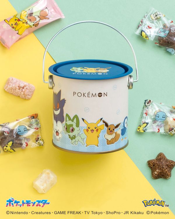 スイーツミニバーレル缶(ポケモン) 松風屋 ポケモンデザイン