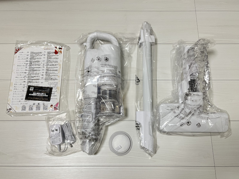 SHOJIKI SH-J001 コードレス掃除機レビュー